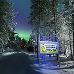 Kuukkeli Log Aurora Appart hôtel Saariselkä