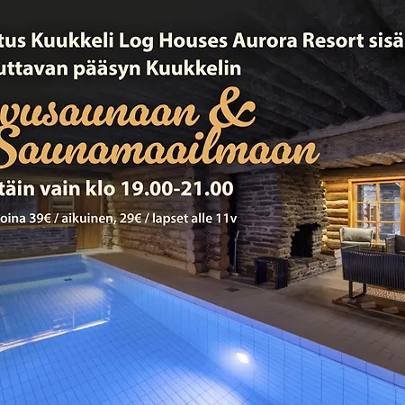 Huoneistohotelli Kuukkeli Log Aurora Saariselkä