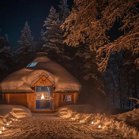Hotel apartamentowy Kuukkeli Log Aurora