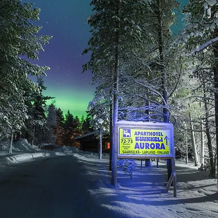Kuukkeli Log Aurora Hotel apartamentowy Saariselkä